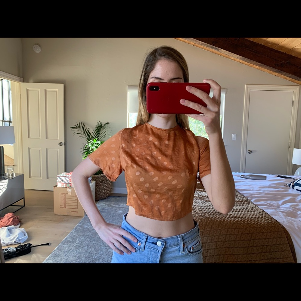 Nasty Gal cropped top